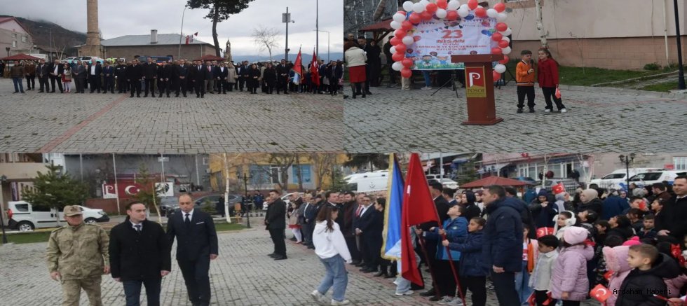 Posof’ta 23 nisan coşkusu: kırsalın kalbinde bayram sevinci