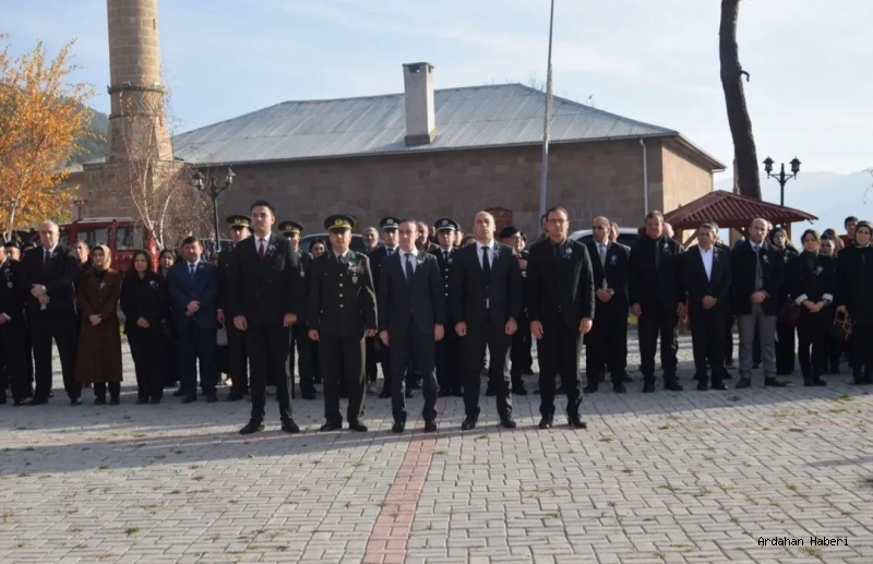 Posof’ta Duygusal 10 Kasım Anması