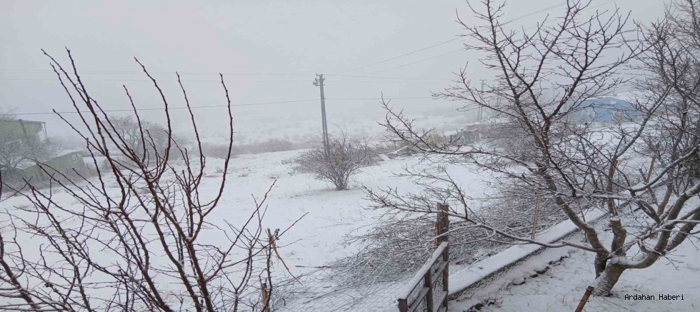Posof’ta Kar Yağışı Hayatı Olumsuz Etkiledi
