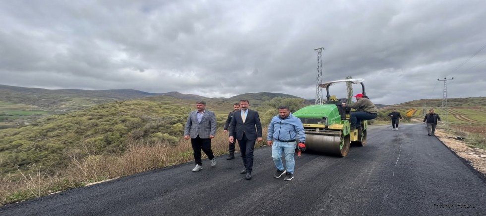 Posof'ta Ulaşımda Yeni Adım: Kaymakam İsa Bertan Aşıkzülali Köyü’nde İncelemelerde Bulundu