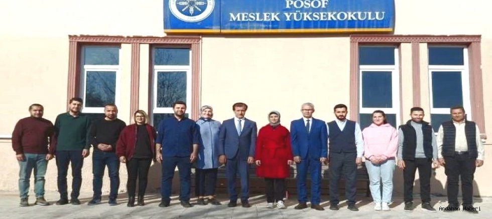 Rektör Emiroğlu’ndan Posof MYO’ya İnceleme Ziyareti