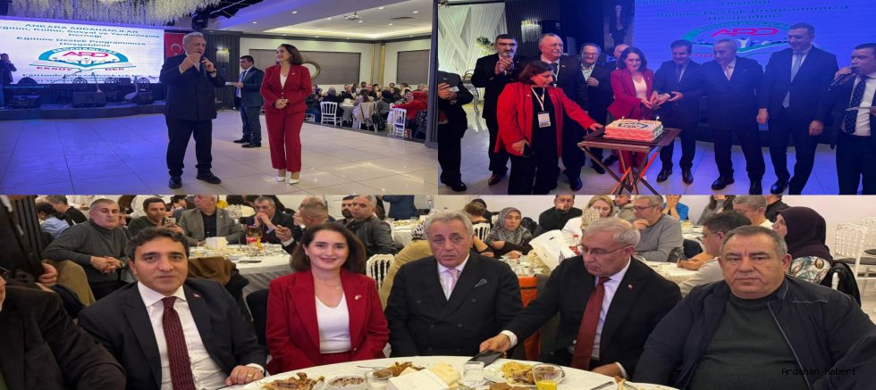 Saffet Kaya, Ankara’da Eğitime Destek Gecesinde Hemşehrileriyle Buluştu