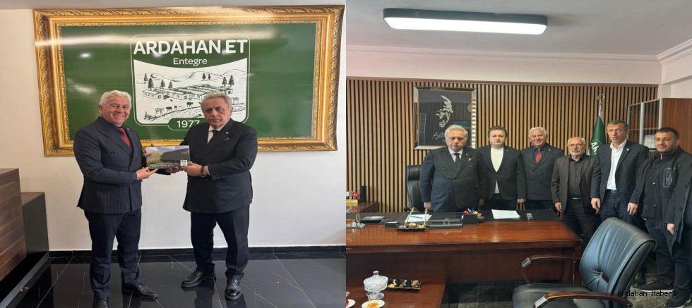 Saffet Kaya’dan Bölge Ekonomisinin Can Damarı AR-ET’ye Anlamlı Ziyaret