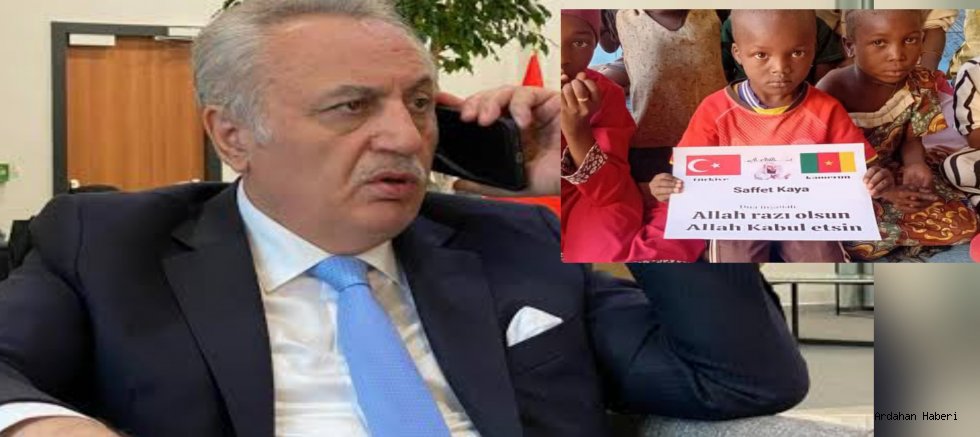 Saffet Kaya’dan Sınırları Aşan Hayırseverlik Örneği: Kamerun’da Temiz Su Sevinci