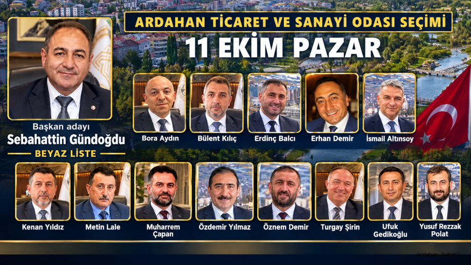 Sebahattin Gündoğdu ve Ekibi ATSO Seçimine Hazır