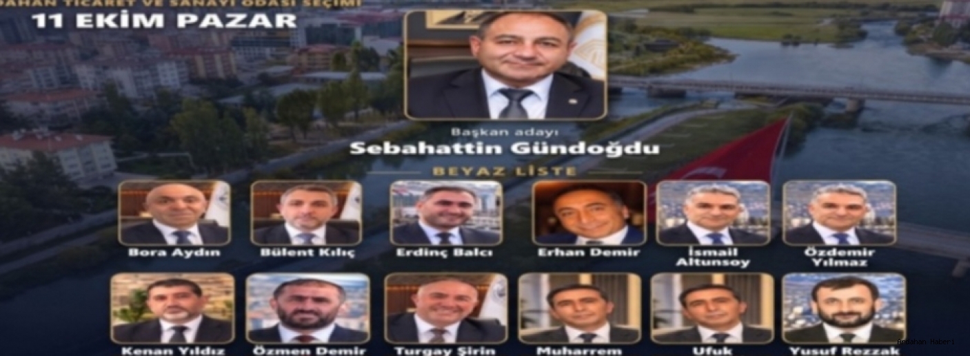 Sebahattin Gündoğdu ve Ekibi ATSO Seçimine Hazır