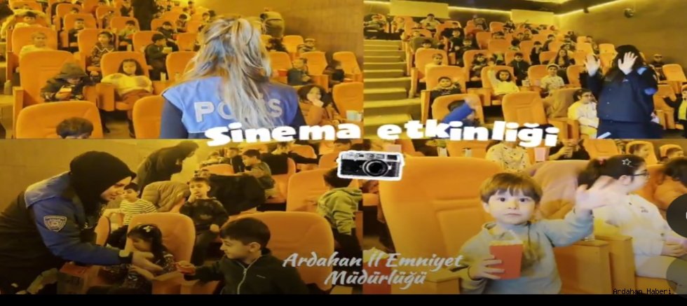 Toplum Destekli Polislik Şube Müdürlüğü’nden Öğrencilere Sinema Etkinliği