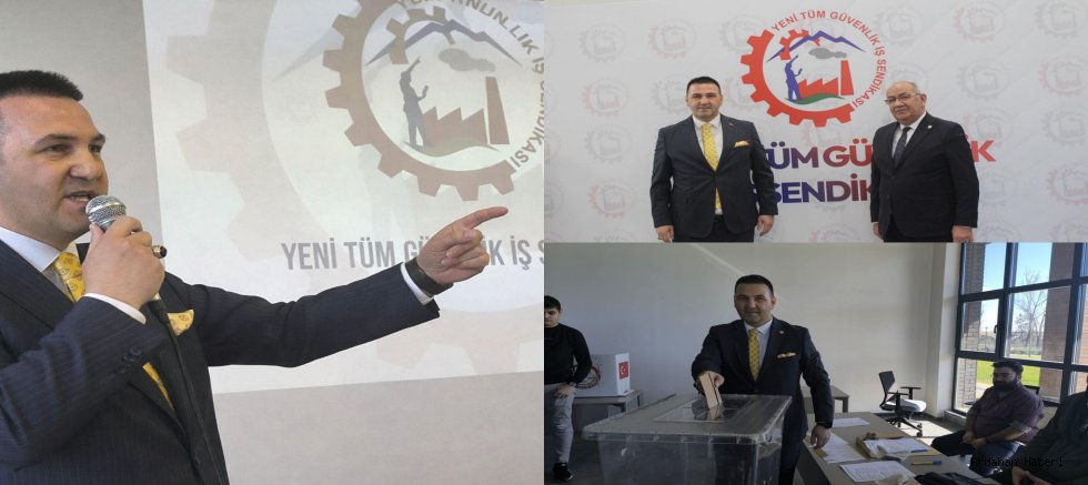 Tüm Güvenlik İş Sendikası 2. Olağan Genel Kurulu’nda yeni dönem: Genel Başkanlığa Sami Atıcı seçildi