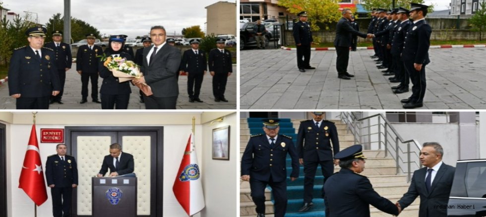 Vali Çiçek’ten Emniyet Müdürü Tüzün’e Ziyaret