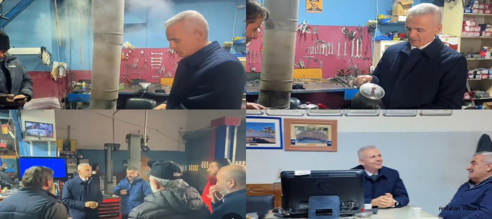 Vali Çiçekli’den Küçük Sanayi Sitesi Esnafına Ziyaret