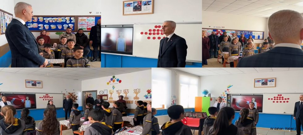 Vali Çiçekli’den Öğrencilere Anlamlı Ziyaret