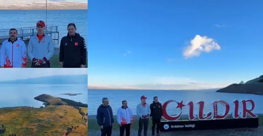 Vali Çiçekli Müjdeyi Verdi: Çıldır, Türkiye’nin Yeni Su Sporları Merkezi Olacak