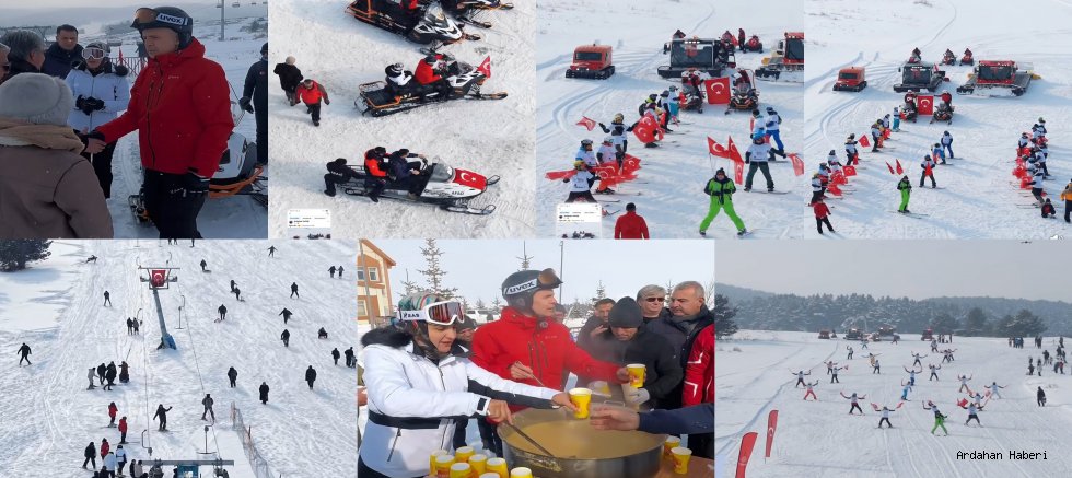 Yalnızçam Kayak Merkezi’nde 2025–2026 Sezonu Resmî Törenle Açıldı