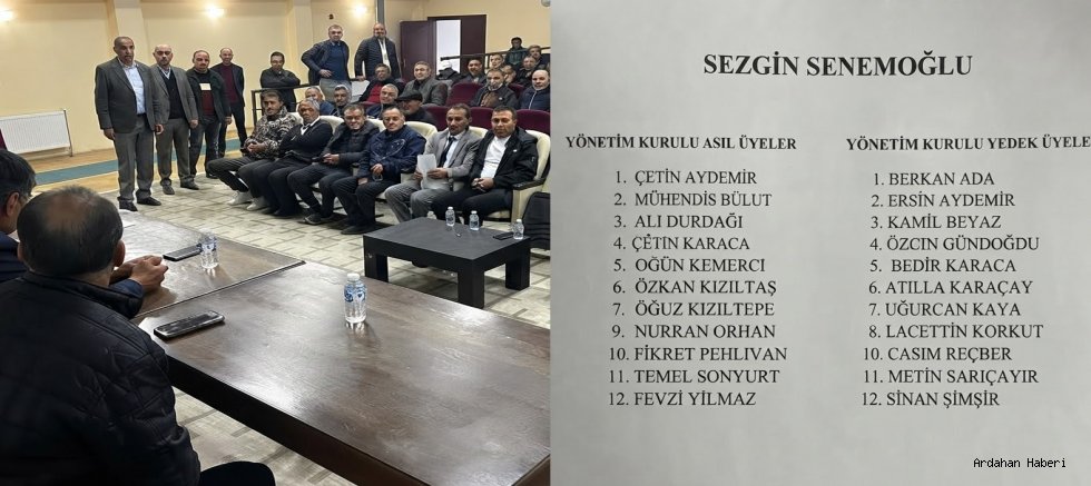 Yeni Parti Çıldır İlçe Başkanlığı’nda Sezgin Senemoğlu Dönemi