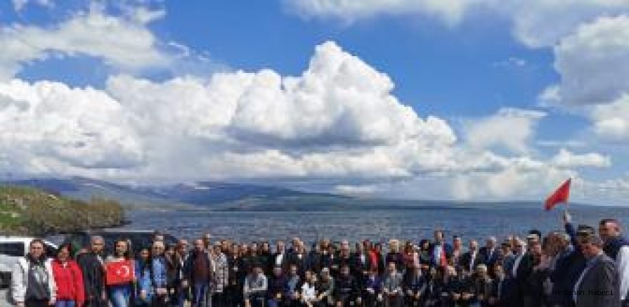 Maltepe Ardahan Derneği, 19 Mayıs'ı Çıldır Gölü kenarında kutladı