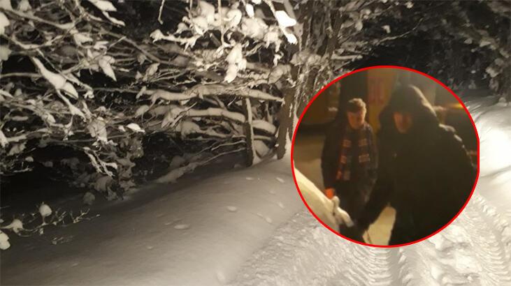 Mangal yapmak için gittikleri ormanlık alanda mahsur kaldılar