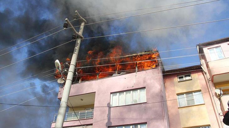 Manisa’da görev yapan uzman çavuş, yangında hayatını kaybetti