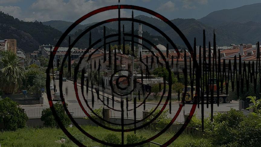 Marmaris açıklarında 3.9 büyüklüğünde deprem