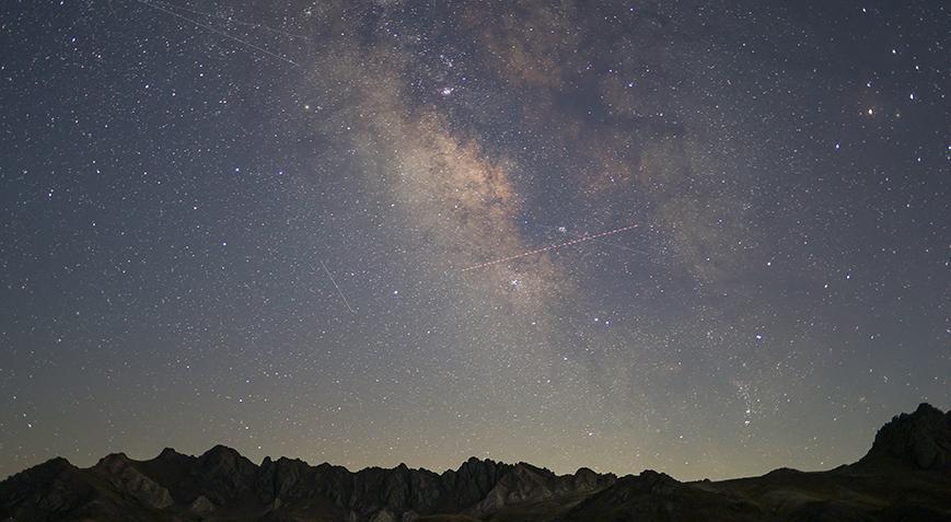 Meteor yağmurunu izlemek isteyenler Alandeşt Yaylası'nda buluştu