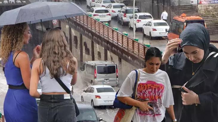 Meteoroloji uyardı! 5 ile kuvvetli sağanak geliyor!