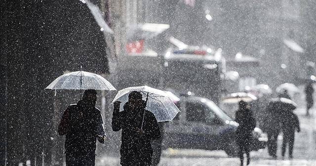 Meteoroloji'den 6 il için sağanak yağış uyarısı