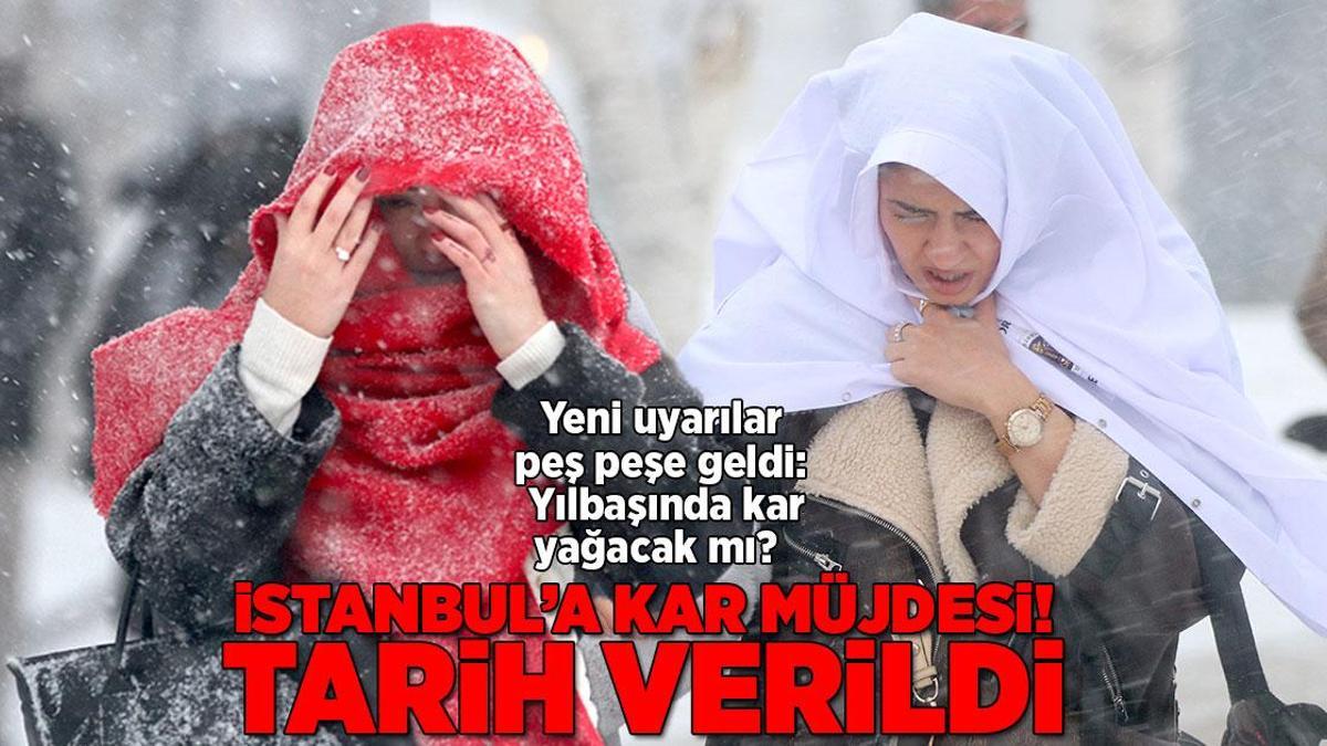 Meteoroloji’den yeni uyarılar peş peşe geldi! İstanbul'a kar müjdesi!
