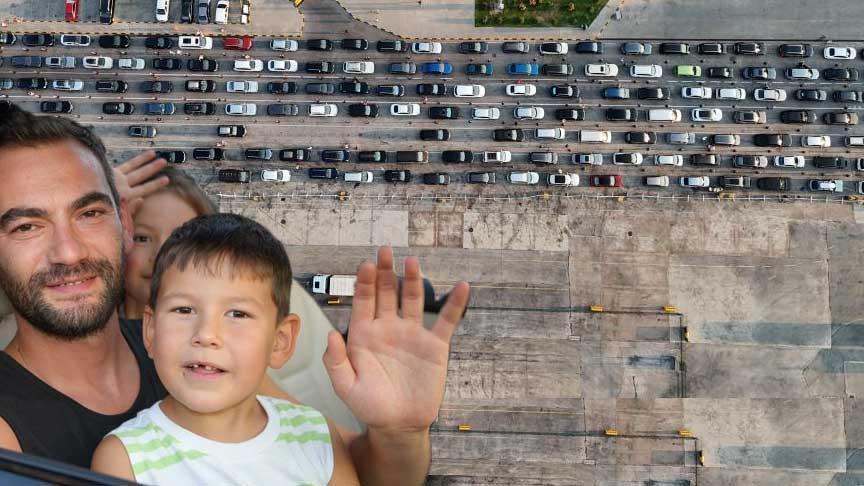 Metrelerce kuyruklar oluştu, çocuklar ağlayarak veda etti! ‘Artık geri dönüyoruz’