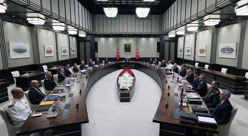 MGK'dan 6 maddelik bildiri: Milli hedeflere daha hızlı ve istikrarlı ilerlenecek