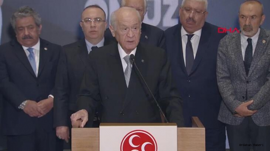 MHP lideri Bahçeli'den seçim sonuçlarına ilişkin açıklama