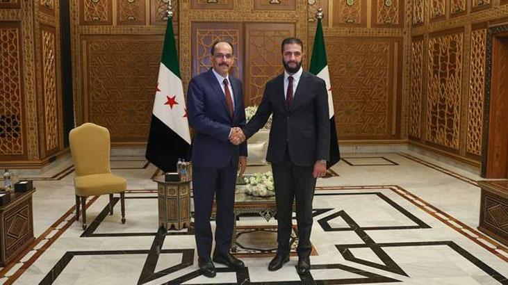 MİT Başkanı Kalın, Suriye Cumhurbaşkanı Şara ile Şam'da bir araya geldi!