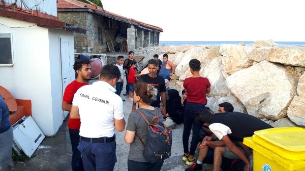 Muğla'da 22 kaçak göçmen yakalandı