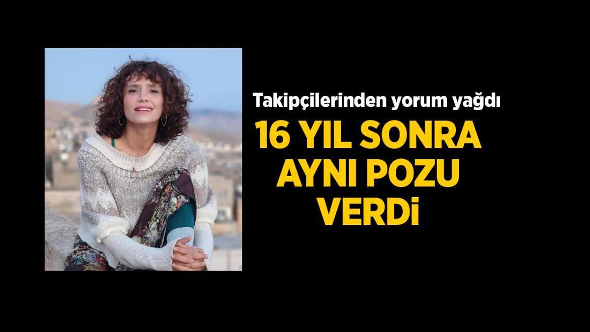 Nehir Erdoğan'dan 16 yıl sonra aynı yerde poz