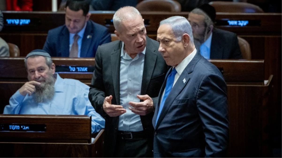 Netanyahu'ya soğuk duş! Savunma Bakanı Gallant ortak basın toplantısı teklifini reddetmiş