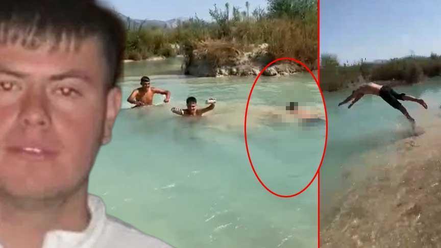 Ölüme balıklama atladı! Arkadaşlarının gözü önünde korkunç olay