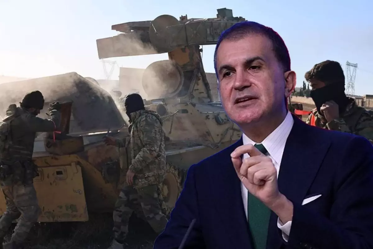 Ömer Çelik: Kürtlerden Yana Olanların İlk Çağrısı PKK ve SDG’ye Silah Bırakmaları Olmalı