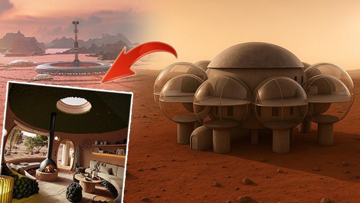 Öne Çıkan Son Haberler: Karbondioksitten ev zırh olacak! Mars, Dünya'dan ucuz: Projesi çizildi, betondan sağlam