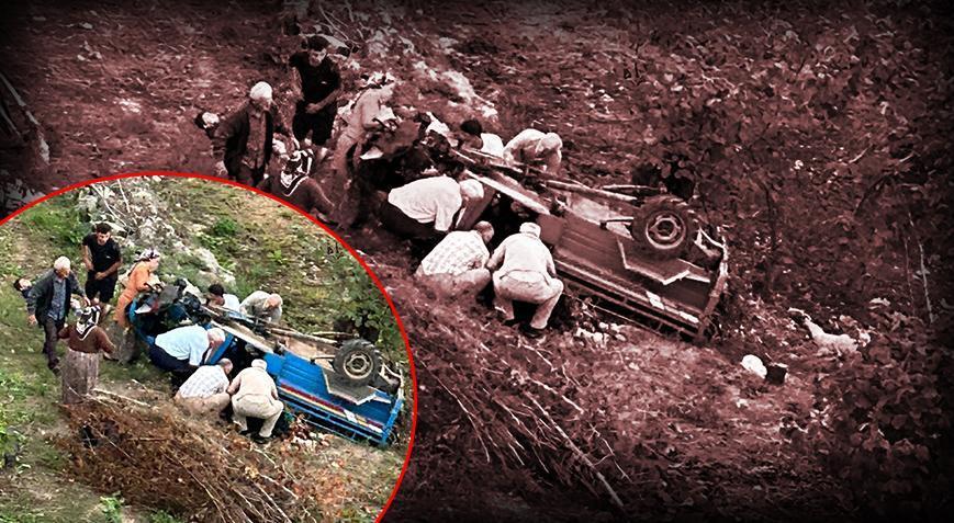 Ordu'da korkunç kaza! 'Patpat' bahçeye devrildi: 3 ölü, 4 yaralı