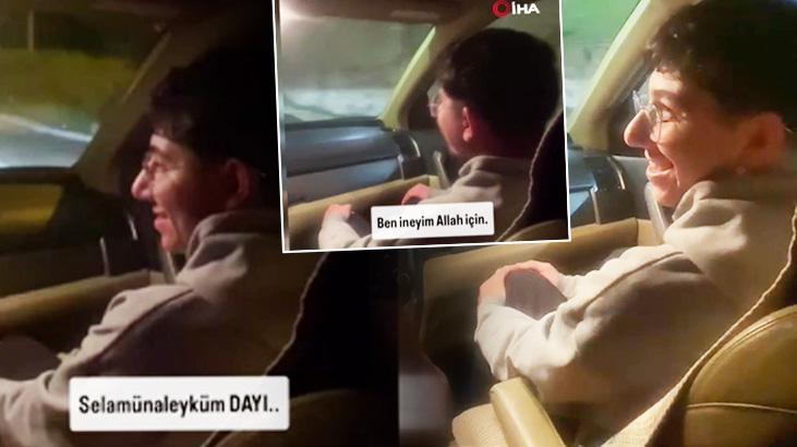 Otostopla aracına bindikleri rektörü tanımayan üniversitelerden ilginç diyalog