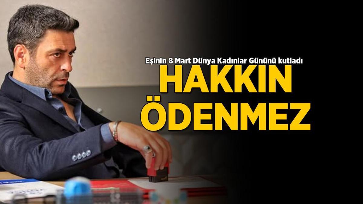 Ozan Akbaba'dan eşi için 8 Mart paylaşımı! 'Hakkın ödenmez'
