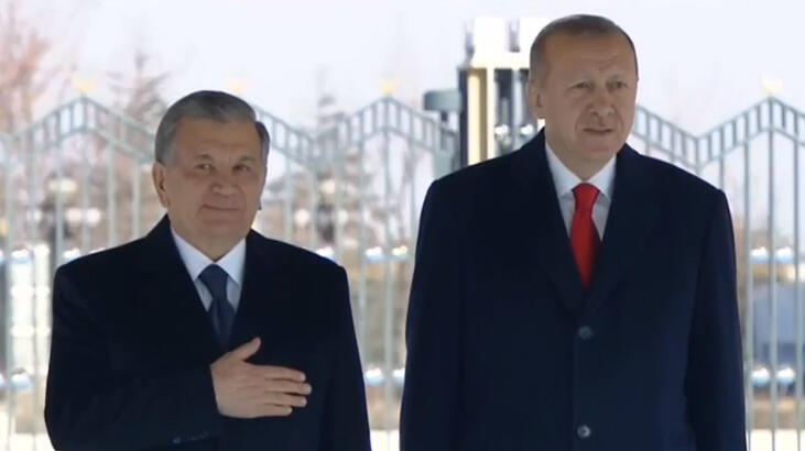 Özbekistan Cumhurbaşkanı'ndan Cumhurbaşkanı Erdoğan'a taziye mesajı