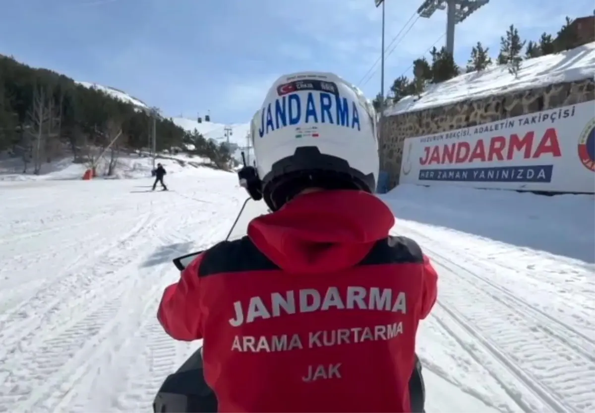 Palandöken Kayak Merkezi'nde Güvenlik Denetimleri Aralıksız Sürüyor