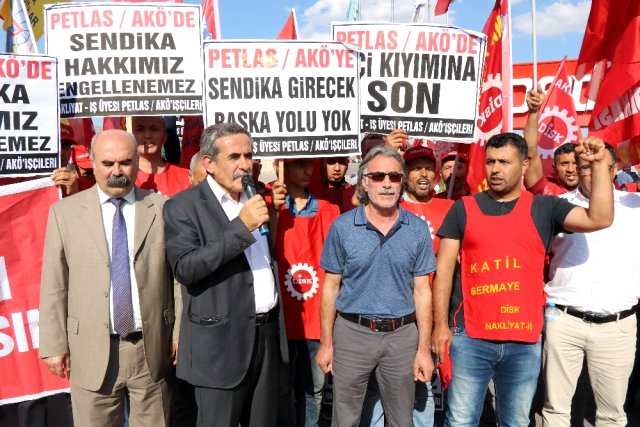Petlas işçilerinin eylemi uzlaşmayla son buldu