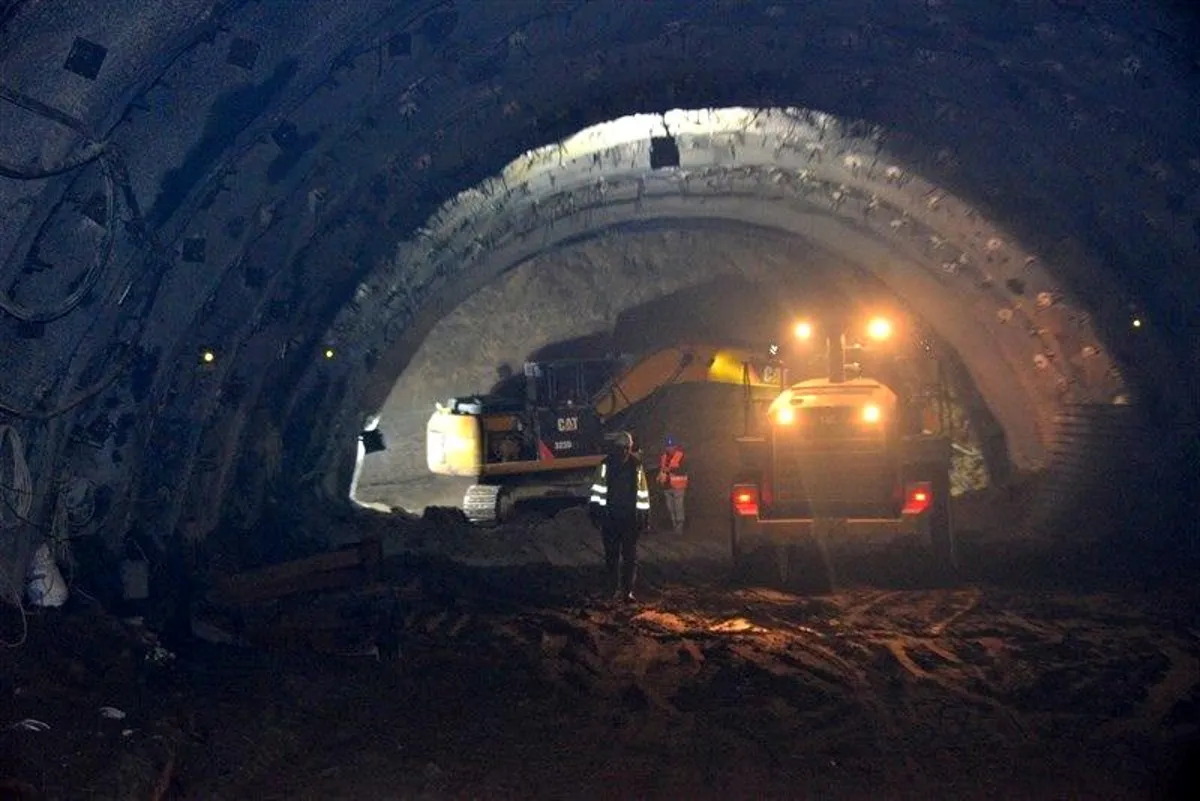Posof Ilgar Tüneli'nde çalışmalar hızlandı