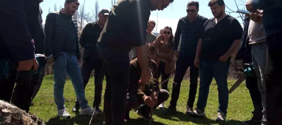 Posof ta Ağaç aşılama kursuna 29 kişi katıldı ve başarıyla belgelerini aldı.
