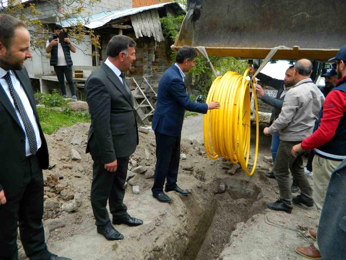 Posof'ta doğalgaz sevinci