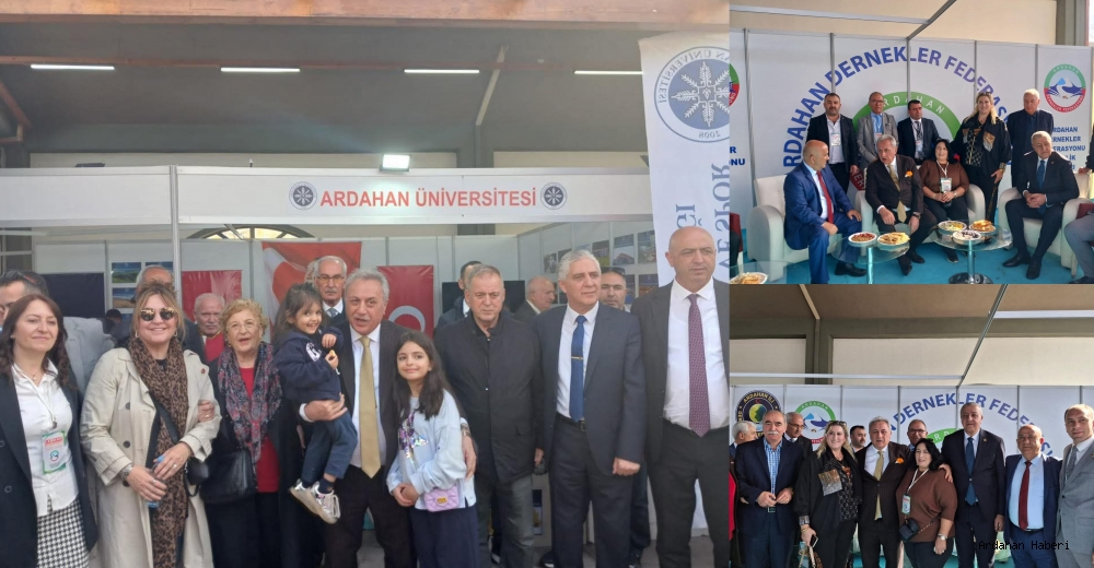 Saffet Kaya, Ankarada ki Ardahan Tanıtım Günleri’ne Onur Konuğu Olarak Katıldı