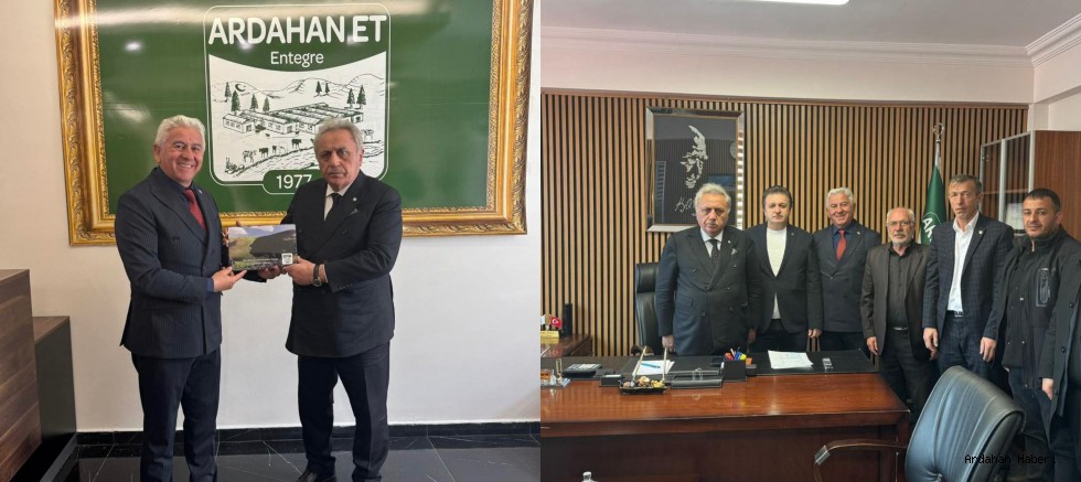 Saffet Kaya’dan Bölge Ekonomisinin Can Damarı AR-ET’ye Anlamlı Ziyaret