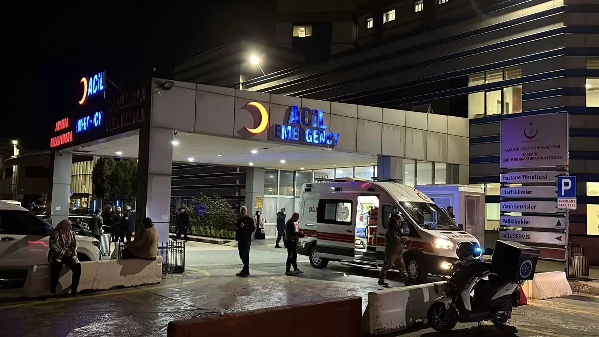 Samsun’da Alacak Verecek Tartışması Kanlı Bitti: 1 Yaralı