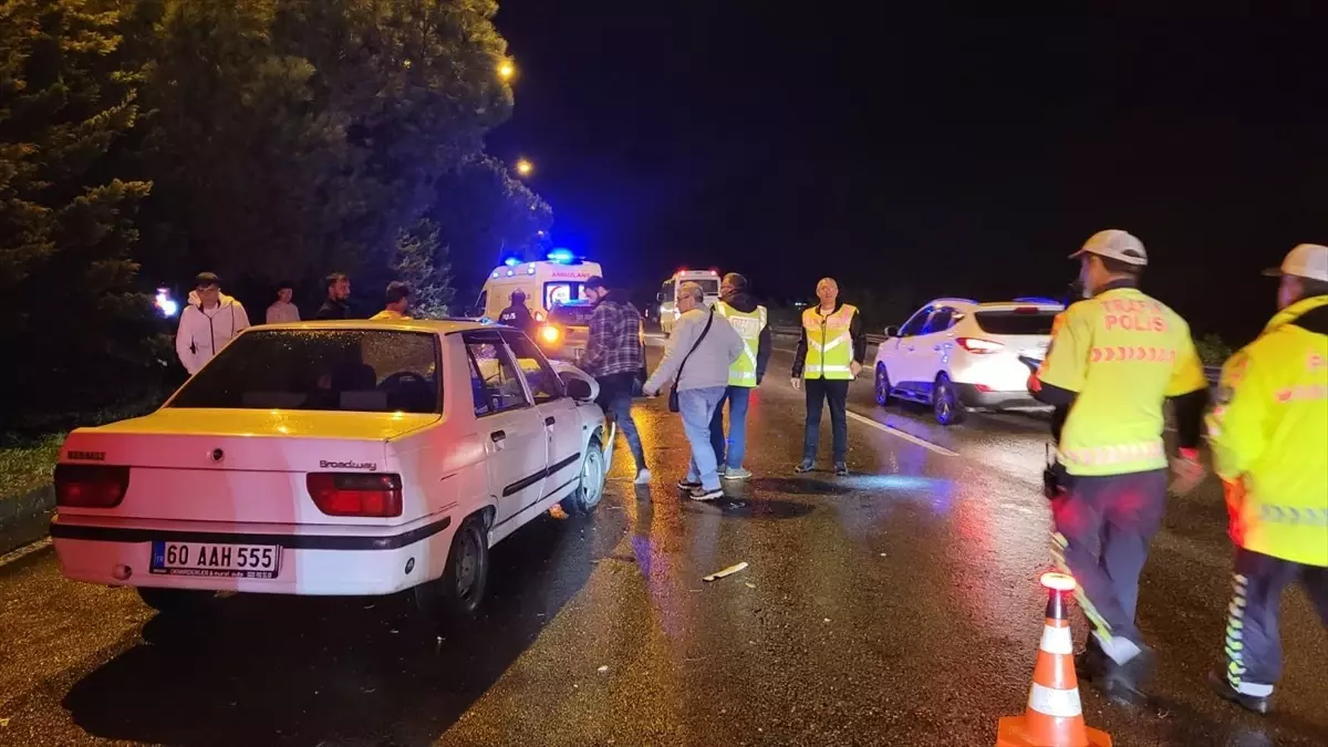 Samsun’un Tekkeköy ilçesinde meydana gelen trafik kazasında 1 kişi yaralandı
