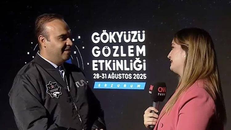Sanayi ve Teknoloji Bakanı Kacır CNN Türk'te konuştu: Türkiye uzay teknolojisinde hızla ilerliyor